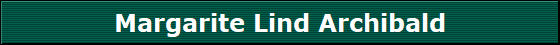 Margarite Lind Archibald